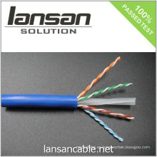 4PR 23AWG Cable UTP CAT 6 / Cable a granel / Cable de datos / Cable Ethernet / Cable LAN, 250Mhz / PVC / LSOH